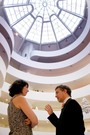 I�igo Urkullu New York-eko Guggenheim-ean fundazio eta museoaren  arduradunekin  